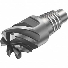 Sandvik Coromant - Corner Radius & Corner Chamfer End Mill Heads Mill Diameter (Inch): 3/4 Mill Diameter (Decimal Inch): 0.7500 - Eagle Tool & Supply