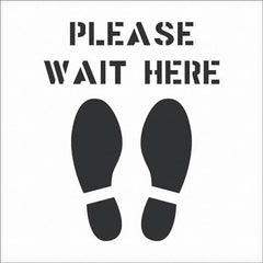 NMC - Facility Stencils Type: Message & Graphic Message Type: Instructions - Eagle Tool & Supply