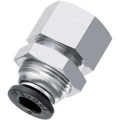 Prevost - Plastic Push-To-Connect Tube Fittings Type: Union Tee Tube Outside Diameter (Inch): 1/4 - Eagle Tool & Supply