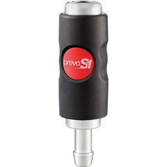 Prevost - Pneumatic Hose Fittings & Couplings Type: Coupler Thread Size: 1/2 - Eagle Tool & Supply