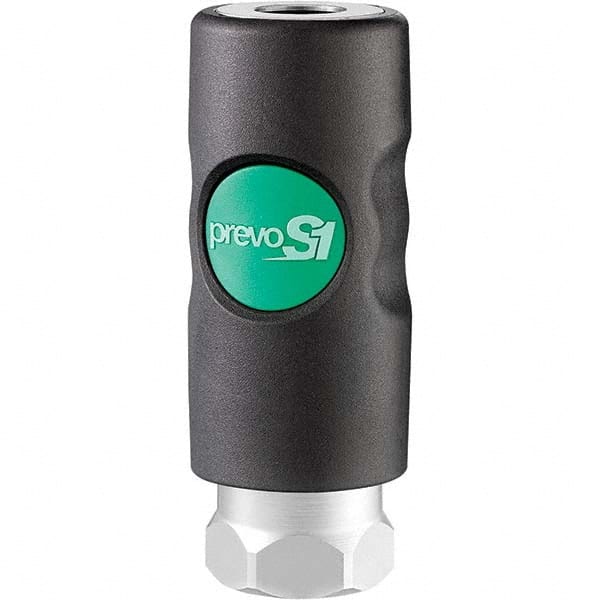 Prevost - Pneumatic Hose Fittings & Couplings Type: Coupler Thread Size: 3/8 - Eagle Tool & Supply