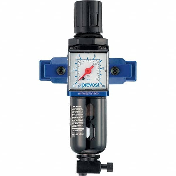 Prevost - Filter, Regulator & Lubricator (FRL) Units Configuration: 1 Pc. Filter/Regulator Body Type: Standard - Eagle Tool & Supply