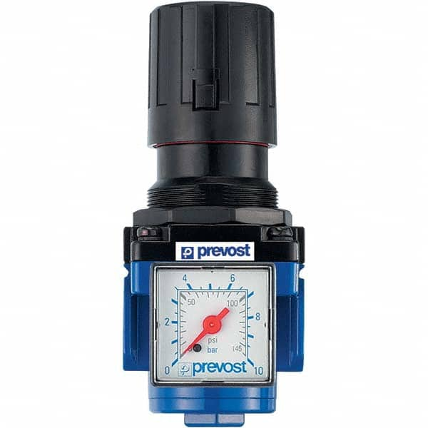 Prevost - Filter, Regulator & Lubricator (FRL) Units Configuration: 1 Pc. Regulator Body Type: Standard - Eagle Tool & Supply