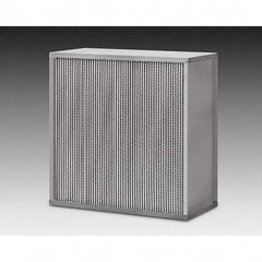 PRO-SOURCE - 24" High x 24" Wide x 11-1/2" Deep, 99.99% Capture Efficiency, HEPA Air Filter - Eagle Tool & Supply