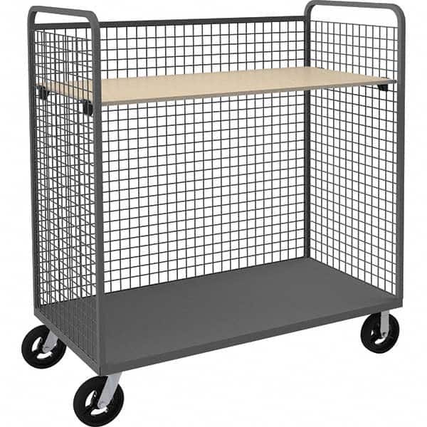 Durham - Carts Type: Wire Cart Load Capacity (Lb.): 1,600 - Eagle Tool & Supply
