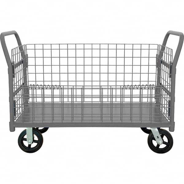 Durham - Carts Type: Wire Cart Load Capacity (Lb.): 2,000 - Eagle Tool & Supply
