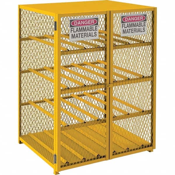Durham - Storage Cabinets Type: Gas Cylinder Width (Inch): 42-3/16 - Eagle Tool & Supply