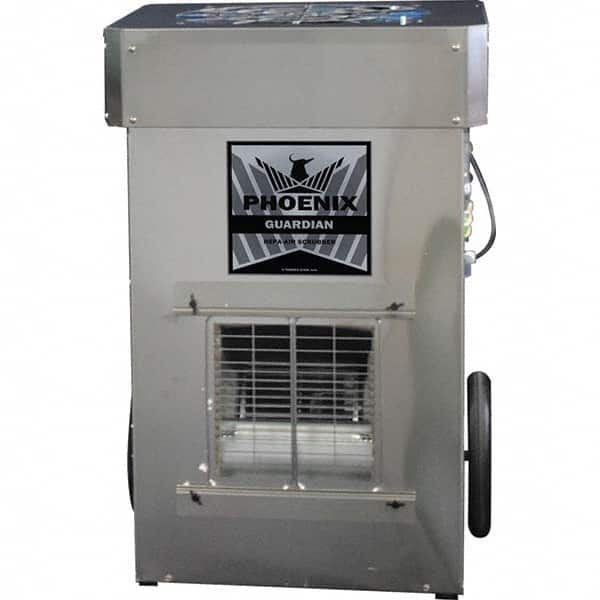 Made in USA - 2 Speed, 25" Wide x 39" High x 25" Deep, True Hepa Air Purifier - Eagle Tool & Supply