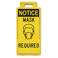 PRO-SAFE - Cone & A Frame Floor Signs Shape: A-Frame Type: Accident Prevention - Eagle Tool & Supply