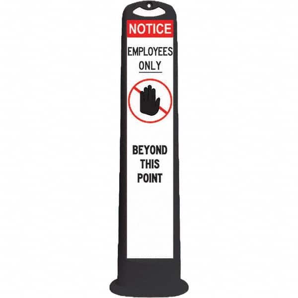 PRO-SAFE - Traffic Barrels, Delineators & Posts Type: Vertical Panel Material: HDPE - Eagle Tool & Supply