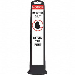 PRO-SAFE - Traffic Barrels, Delineators & Posts Type: Vertical Panel Material: HDPE - Eagle Tool & Supply