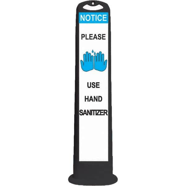 PRO-SAFE - Traffic Barrels, Delineators & Posts Type: Vertical Panel Material: HDPE - Eagle Tool & Supply