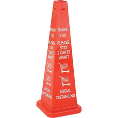 PRO-SAFE - Traffic Cones Type: Cone Color: Orange - Eagle Tool & Supply