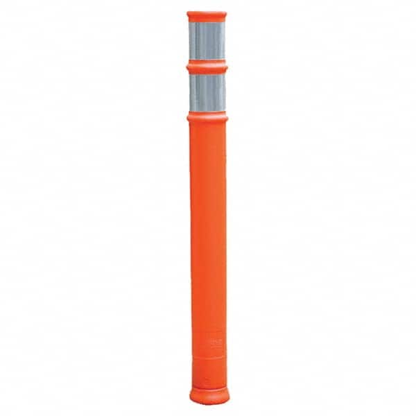 PRO-SAFE - Traffic Barrels, Delineators & Posts Type: Delineator Post Material: HDPE - Eagle Tool & Supply