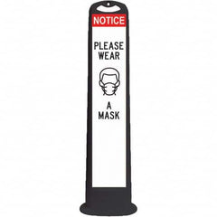 PRO-SAFE - Traffic Barrels, Delineators & Posts Type: Vertical Panel Material: HDPE - Eagle Tool & Supply