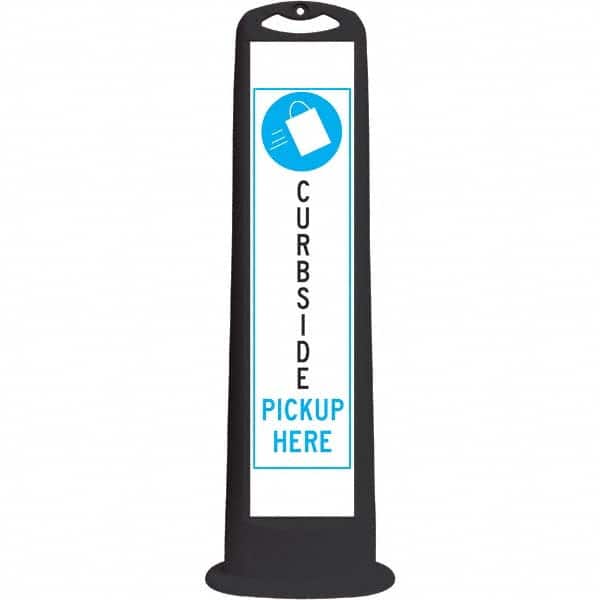 PRO-SAFE - Traffic Barrels, Delineators & Posts Type: Vertical Panel Material: HDPE - Eagle Tool & Supply