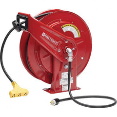 Reelcraft - Cord & Cable Reels End Type: Triple Tap Outlet Cable Length (Feet): 75 - Eagle Tool & Supply