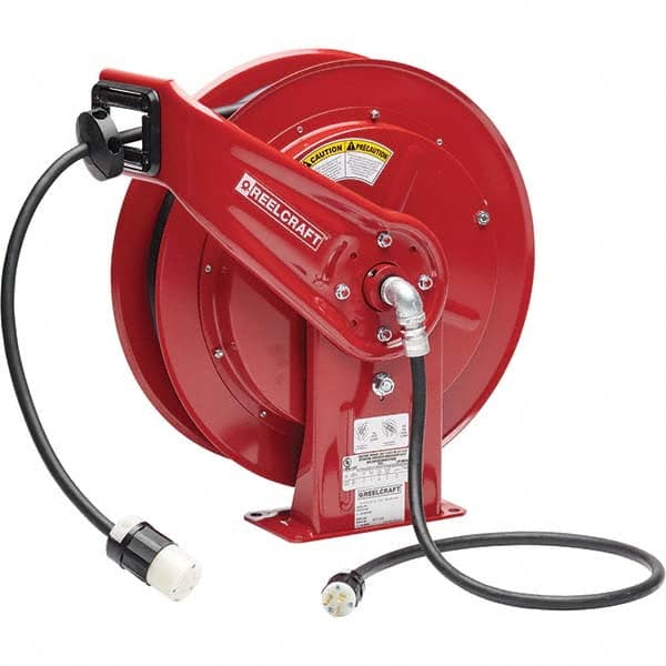 Reelcraft - Cord & Cable Reels End Type: Single Outlet Cable Length (Feet): 75 - Eagle Tool & Supply