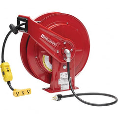 Reelcraft - Cord & Cable Reels End Type: Triple Tap Outlet Cable Length (Feet): 75 - Eagle Tool & Supply