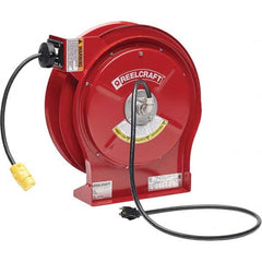 Reelcraft - Cord & Cable Reels End Type: Single Outlet Cable Length (Feet): 50 - Eagle Tool & Supply