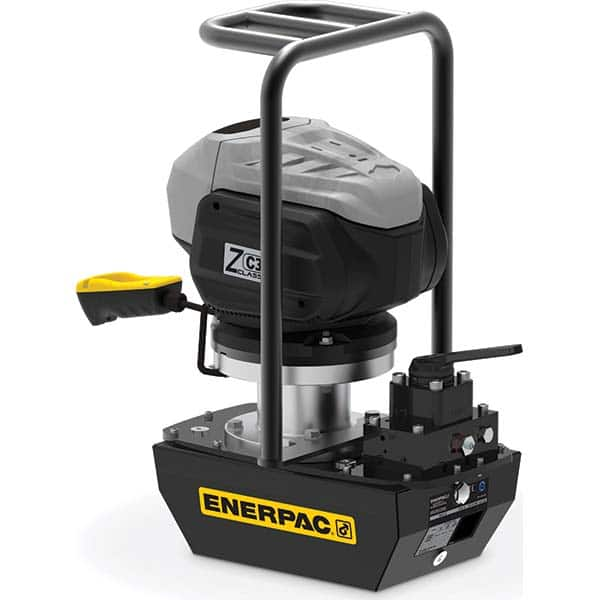 Enerpac - Power Hydraulic Pumps & Jacks Type: Hydraulic Pressure Rating (psi): 10000 - Eagle Tool & Supply