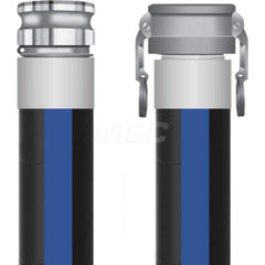 Water & Discharge Hose; Inside Diameter (Inch): 2; Inside Diameter (Decimal Inch): 2.0000; Outside Diameter (Inch): 2.32; Outside Diameter (Decimal Inch): 2.3200; Color: Black; Working Pressure (psi): 150.000; Length (Feet): 50