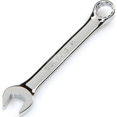 Combination Wrench: Chrome, Chrome-Plated