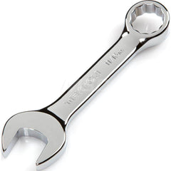 Combination Wrench: Chrome, Chrome-Plated