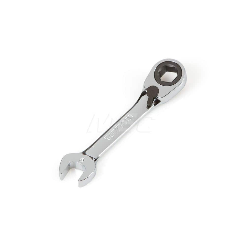 Combination Wrench: Chrome, Chrome-Plated