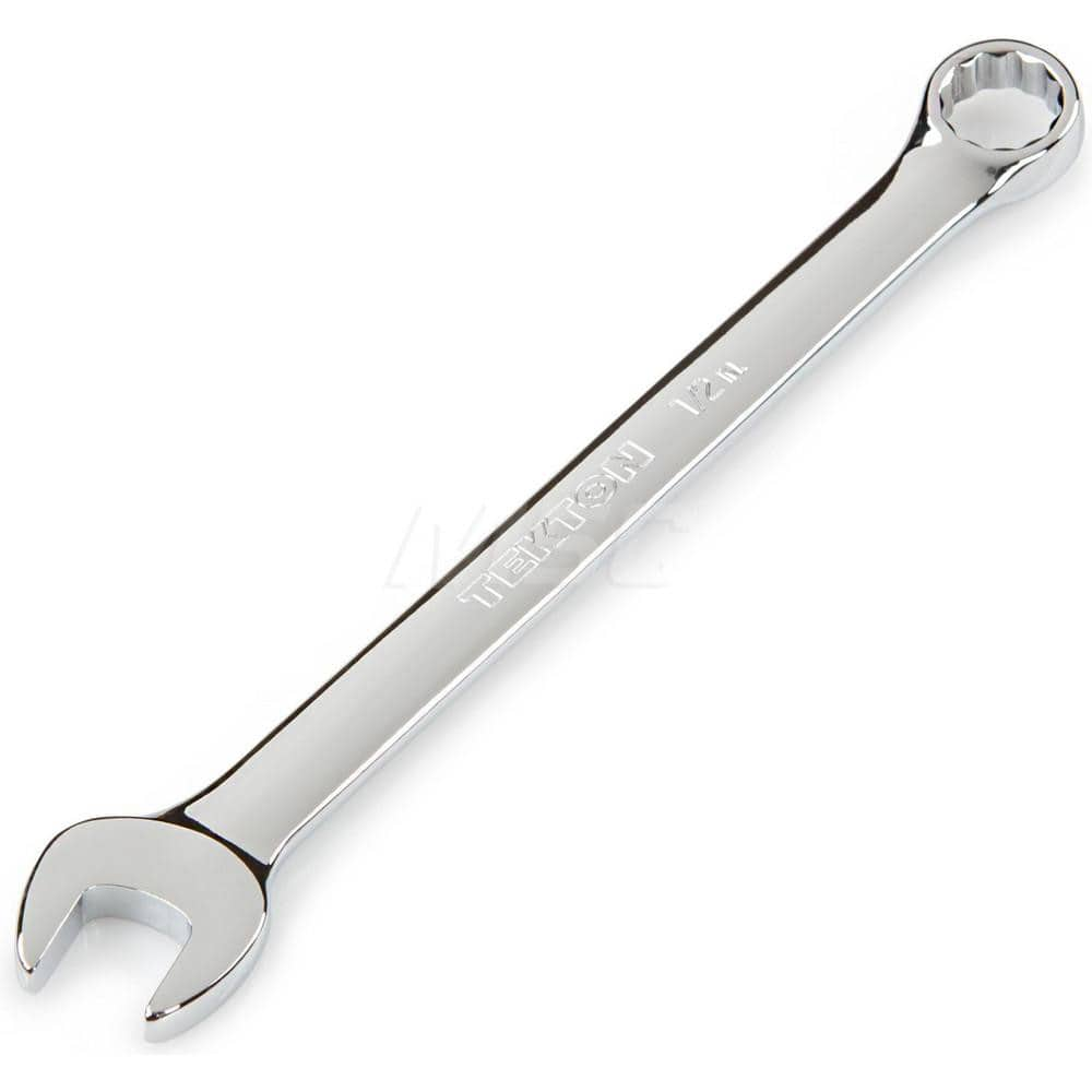 Combination Wrench: Chrome, Chrome-Plated