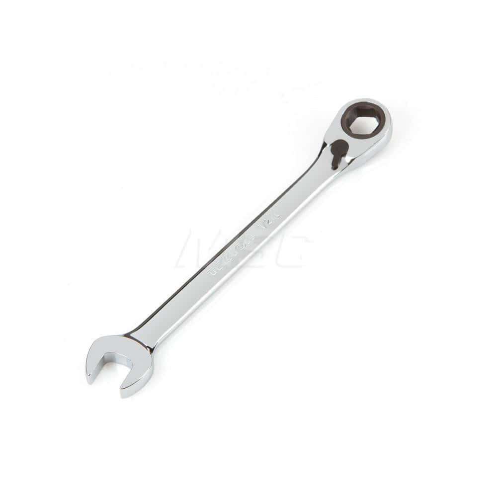 Combination Wrench: Chrome, Chrome-Plated