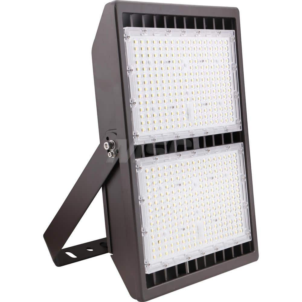 Floodlight Fixtures; Mounting Type: Universal; Housing Color: Dark Bronze; Housing Material: Aluminum Alloy; Lamp Type: LED; Wattage: 300