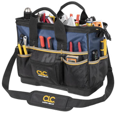 Tool Bag & Tote: 23 Pocket 17″ OAW, Polyester