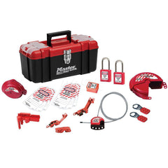 Portable Lockout Kits; Type: Electrical & Valve Lockout Kit; Container Type: Tool Box; Number of Padlocks Included: 2; Key Type: Keyed Alike