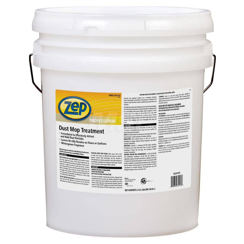 Dust Mop Treatment: 5 gal Pail, Use On Floors Hard Floor Care