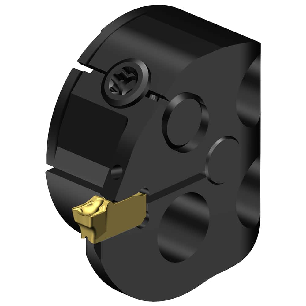 Modular Grooving Head: Left Hand, Cutting Head, System Size 25 0.1969″ Max Depth of Cut, Through Coolant, Series CoroCut QI