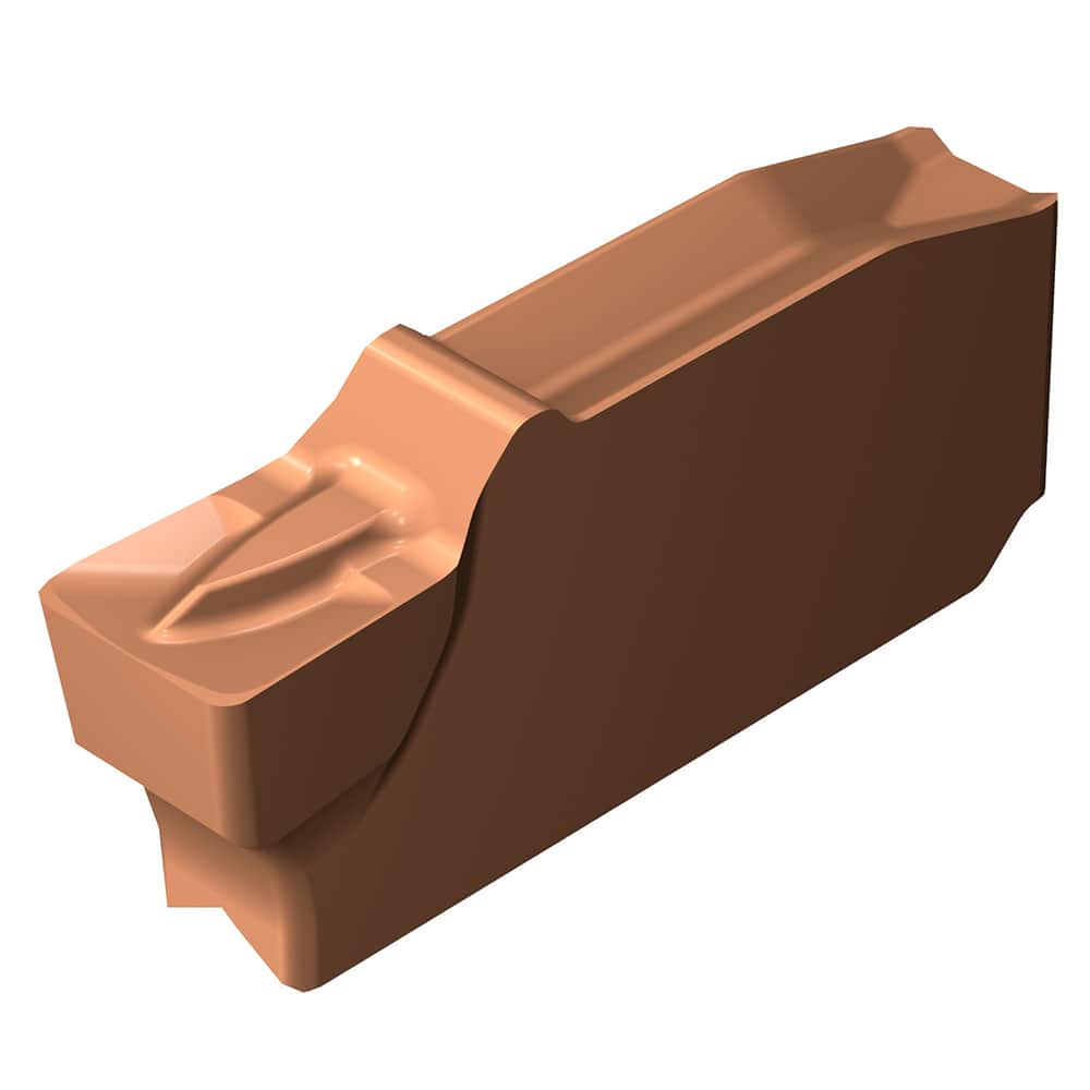 Grooving Insert: QI-NEGF 1125, Solid Carbide Neutral, 0.0728″ Cutting Width, Series CoroCut QI