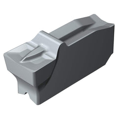 Grooving Insert: QI-NGGF H13A, Solid Carbide Neutral, 0.1252″ Cutting Width, Series CoroCut QI