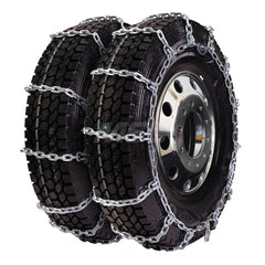 Tire Chains; For Use With: 365/80R20; 395/85R20; 12R24.5; 12R20; 315/80R22.5; 11R22; 13/80R20; 11R24; Axle Type: Dual Axle