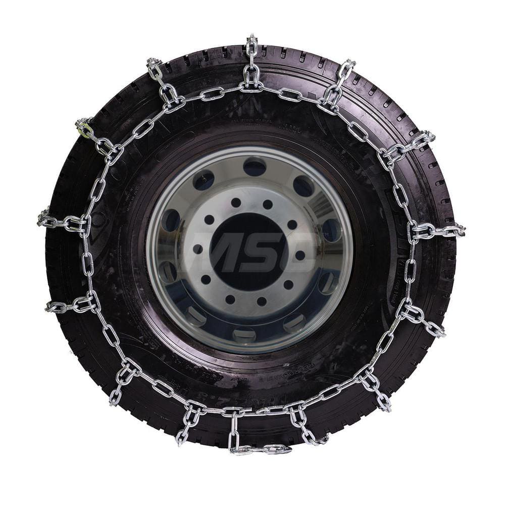 Tire Chains; For Use With: 36x13.5R16; 285/75R19.5; 35x13.5R15; 295/60R22.5; 35x14R15; 35x13.5R16; 275/75R22.5; 36x12.5R16.5; 36x13.5R16.5; 10R22.5; 275/70R22.5; 315/60R22.5; 37/12.5R17; 255/75R22.5; 37x12.5R15; 35x13.5R20; 36x14R15; 36x14R16.5; 305/60R22