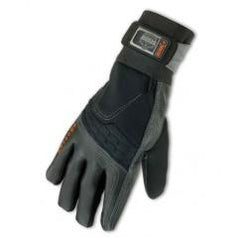 9012 M BLK GLOVES W/ WRIST SUPPORT - Eagle Tool & Supply