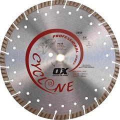 Wet & Dry Cut Saw Blade: 4″ Dia, 5/8 & 7/8″ Arbor Hole Use on Concrete & General Purpose, Standard Arbor