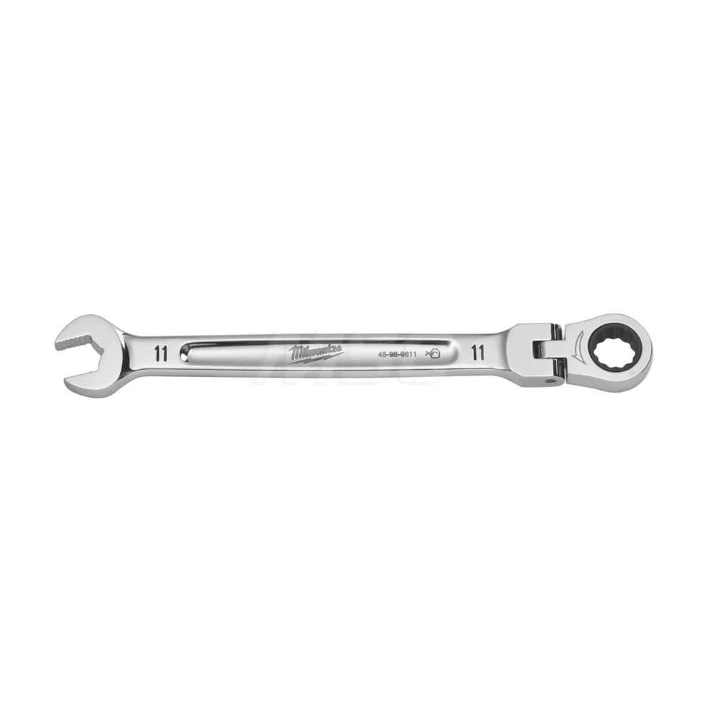 Combination Wrench: Chrome Vanadium Steel, Chrome-Plated