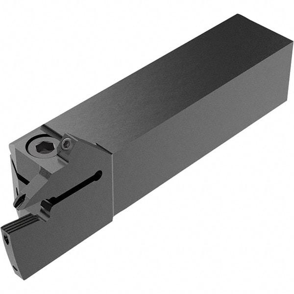 Seco - CFI, External, Right Hand, 13.5mm Max Depth of Cut, 4mm Max Groove Width, Indexable Grooving Tool Holder - LC.. 1604.. Insert Compatibility, 25mm Shank Height, 25mm Shank Width, 123mm OAL, Through Coolant - Eagle Tool & Supply