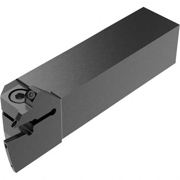Seco - CFI, External, Right Hand, 10.5mm Max Depth of Cut, 3mm Max Groove Width, Indexable Grooving Tool Holder - LC.. 1603.. Insert Compatibility, 25mm Shank Height, 25mm Shank Width, 117mm OAL, Through Coolant - Eagle Tool & Supply
