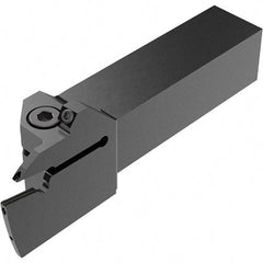 Seco - CFM, External, Right Hand, 21.5mm Max Depth of Cut, 4mm Max Groove Width, Indexable Grooving Tool Holder - LC.. 1604.. Insert Compatibility, 20mm Shank Height, 20mm Shank Width, 109.5mm OAL, Through Coolant - Eagle Tool & Supply