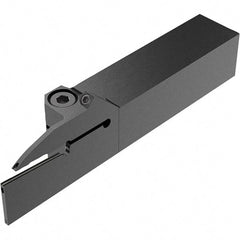 Seco - CFZ, External, Right Hand, 28mm Max Depth of Cut, 2mm Max Groove Width, Indexable Grooving Tool Holder - LC.. 2802.. Insert Compatibility, 20mm Shank Height, 20mm Shank Width, 115mm OAL, Through Coolant - Eagle Tool & Supply