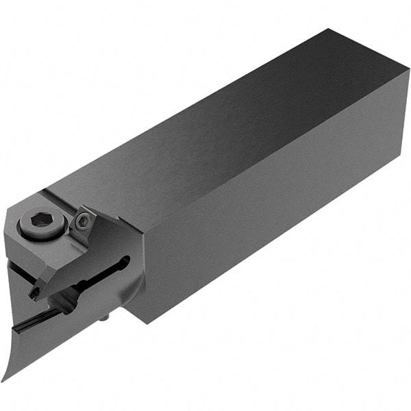 Seco - CFI, External, Right Hand, 16.5mm Max Depth of Cut, 55 to 80mm Groove Width, Indexable Grooving Tool Holder - LC.. 1605.. Insert Compatibility, 25mm Shank Height, 25mm Shank Width, 124.5mm OAL, Through Coolant - Eagle Tool & Supply