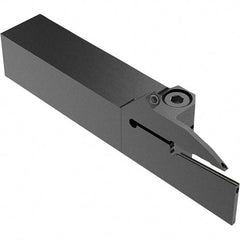 Seco - CFZ, External, Left Hand, 28mm Max Depth of Cut, 2mm Max Groove Width, Indexable Grooving Tool Holder - LC.. 2802.. Insert Compatibility, 20mm Shank Height, 20mm Shank Width, 115mm OAL, Through Coolant - Eagle Tool & Supply