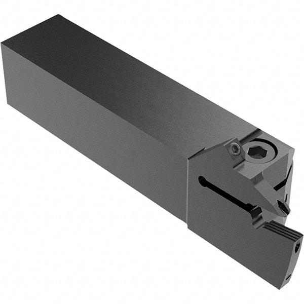Seco - CFI, External, Left Hand, 16.5mm Max Depth of Cut, 5mm Max Groove Width, Indexable Grooving Tool Holder - LC.. 1605.. Insert Compatibility, 25mm Shank Height, 25mm Shank Width, 124mm OAL, Through Coolant - Eagle Tool & Supply